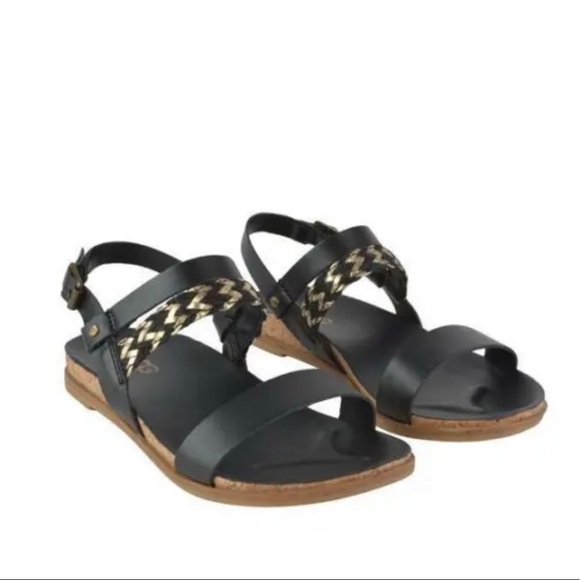 UGG Other - UGG Girls Jayna Sandals Black Size 6